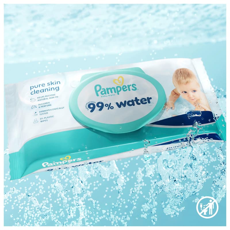	Pampers Feuchttücher 99% Water 6x 360 St