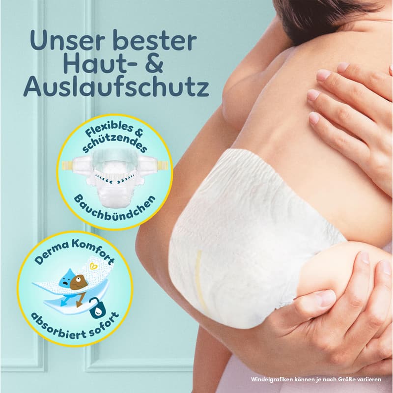Pampers Premium Protection New Baby Windeln Gr. 1 Newborn 2-5kg Single Pack 33 St