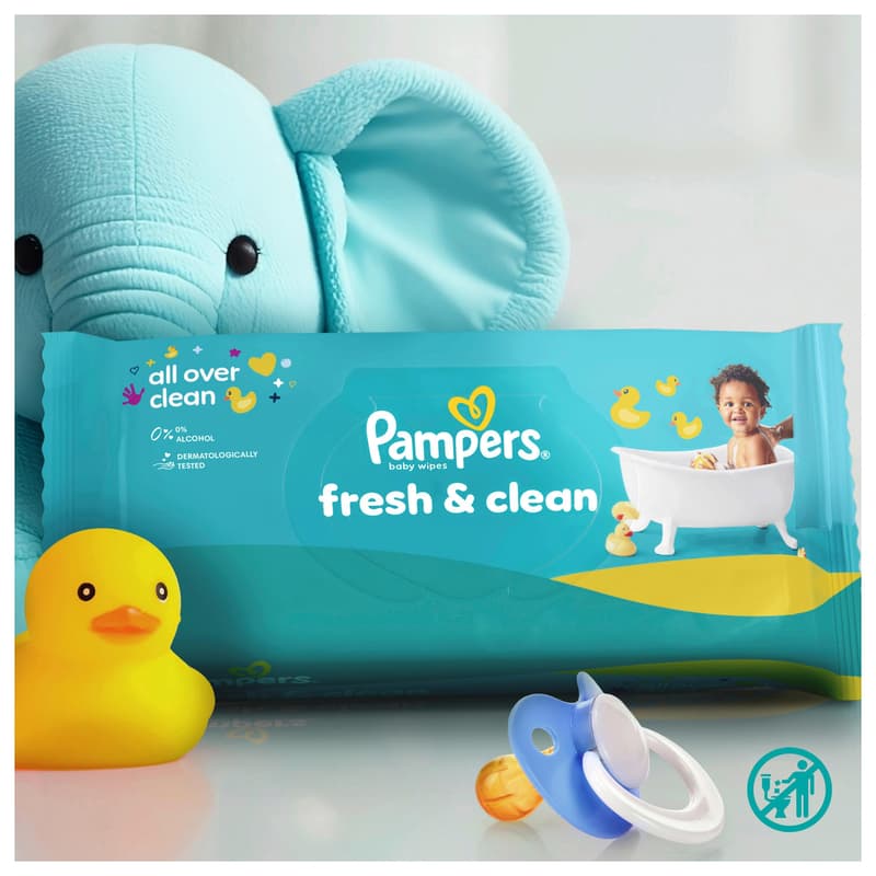 Pampers Feuchttücher Fresh Clean 3x 240 ST