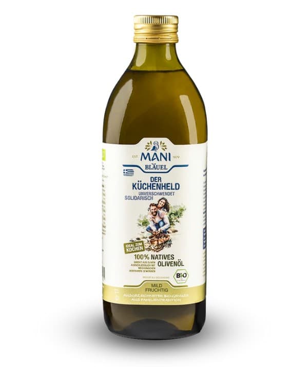 MANI Bläuel BIO Der Küchenheld, 100% natives Olivenöl