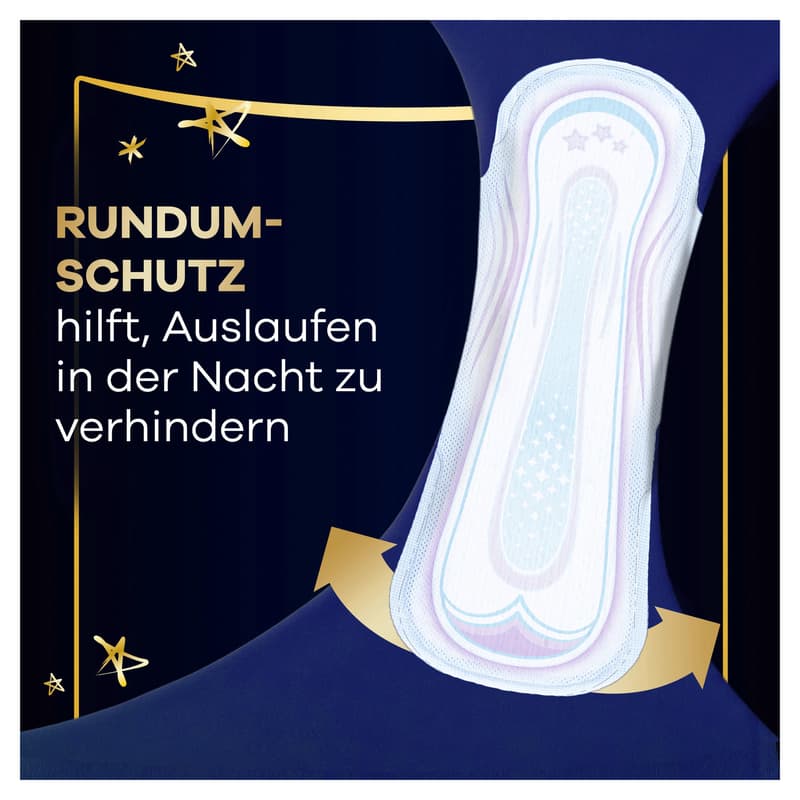 Always Ultra Damenbinden Größe 5 - Secure Night Extra mit Flügeln Gigapack 20
