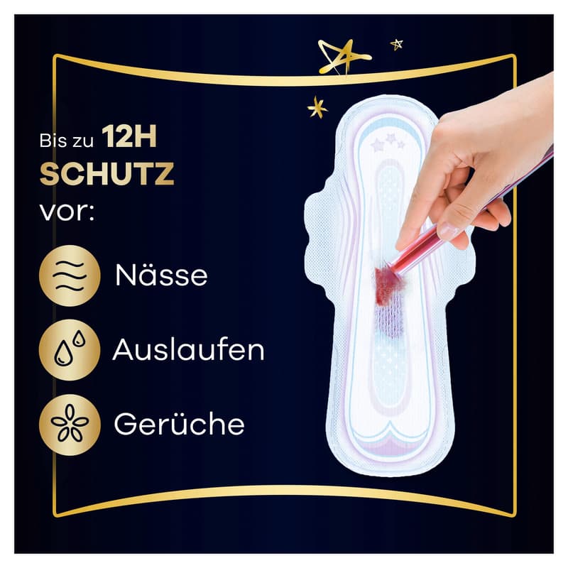 Always Ultra Damenbinden Größe 5 - Secure Night Extra mit Flügeln Gigapack 20