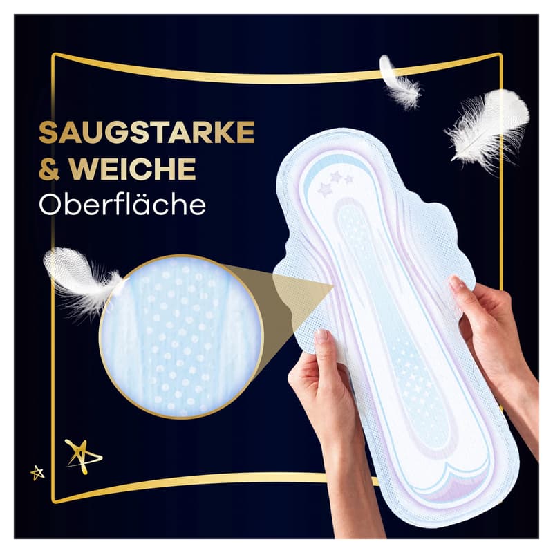 Always Ultra Damenbinden Größe 5 - Secure Night Extra mit Flügeln Gigapack 20
