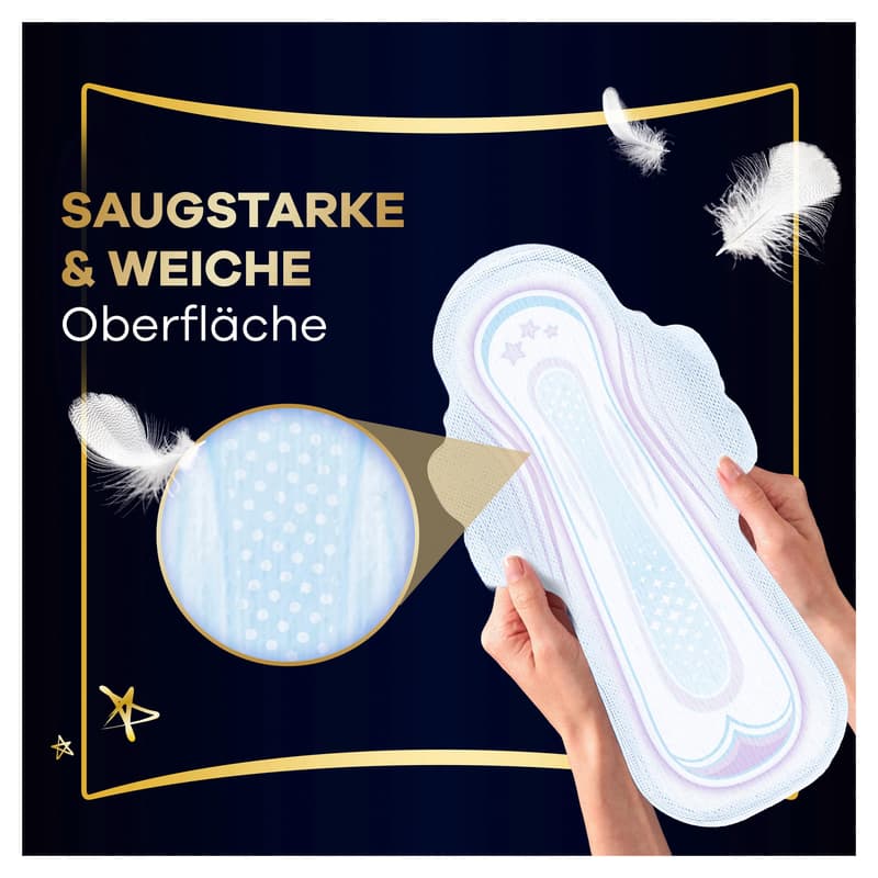 Always Ultra Damenbinden Größe 4 - Secure Night mit Flügeln Gigapack 22