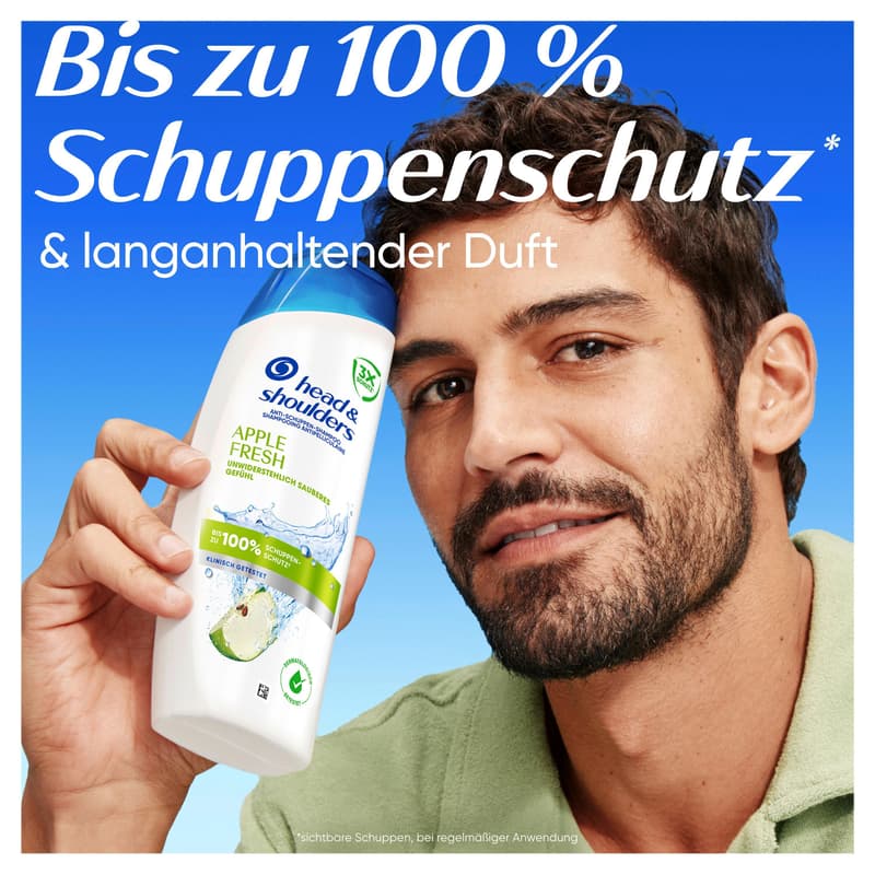 Head & Shoulders Anti-Dandruff Shampoo Apple Fresh 250 ml