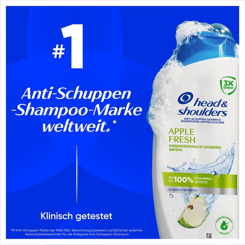 Head & Shoulders Anti-Dandruff Shampoo Apple Fresh 250 ml