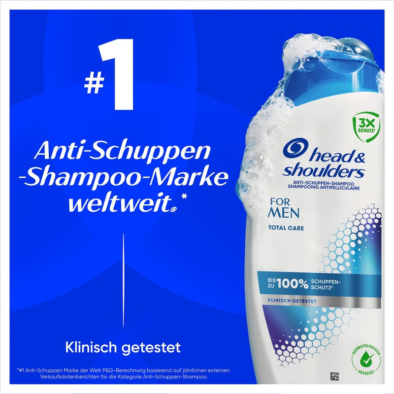 Head & Shoulders Anti Schuppen Shampoo For Men 250ml