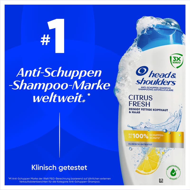 Head & Shoulders Anti Schuppen Shampoo Citrus Fresh 250ml
