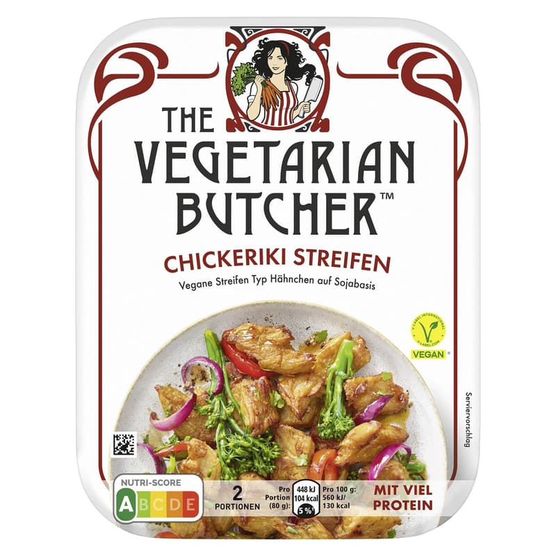 The Vegetarian Butcher Chickeriki stripes