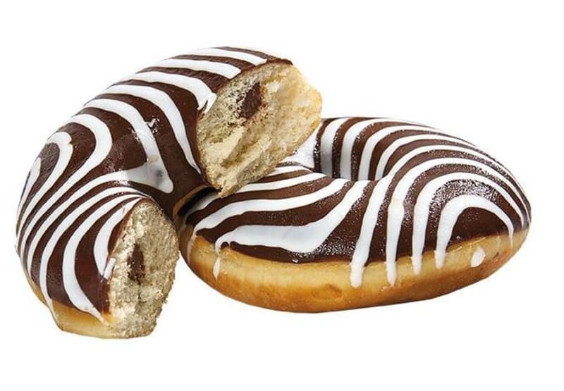 Schokodonut mit Kakaocreme