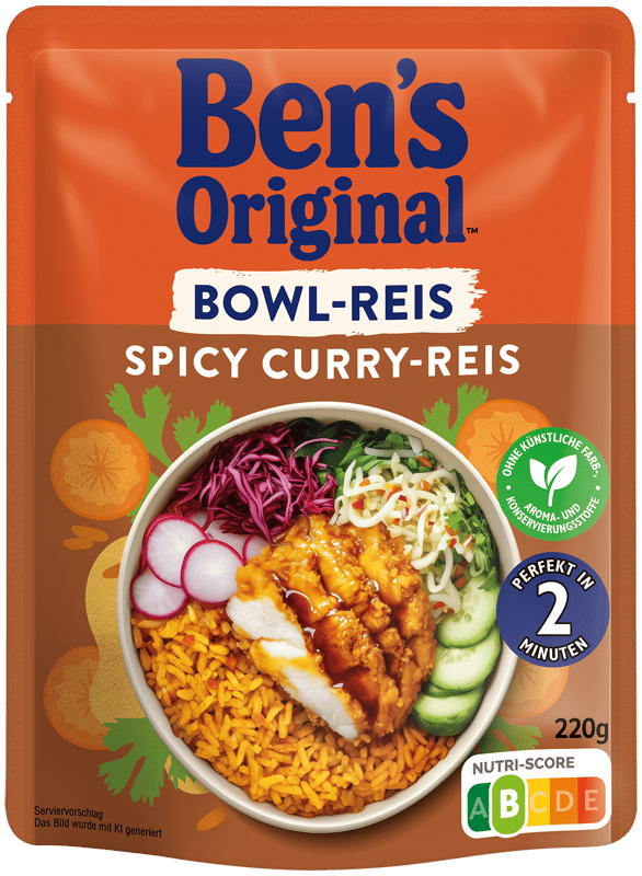 Ben's Original Express Spicy Curry Bowl Rice