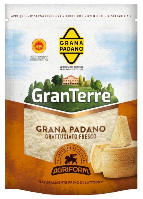 Agriform Grana Padano DOP gerieben 10 Monate gereift