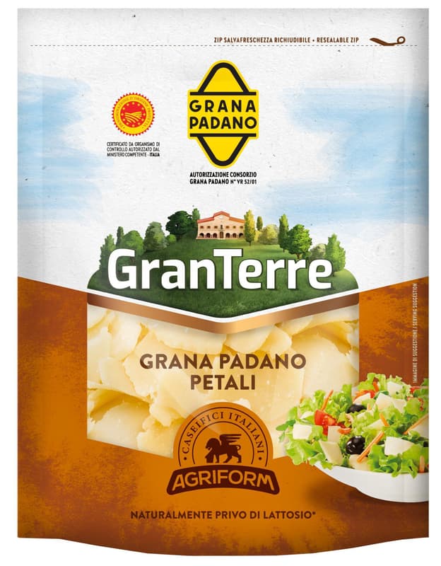 AGRIFORM GRANA PADANO DOP/g.U. frisch gehobelt, mind. 10 Monate gereift