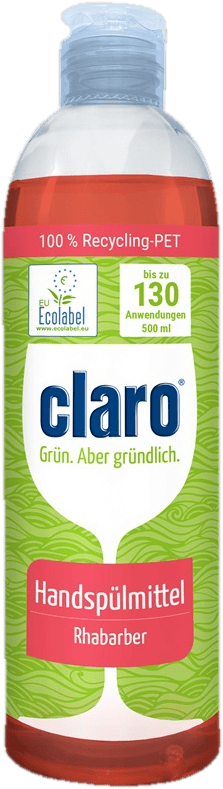 claro Rhabarber Handgeschirrspülmittel