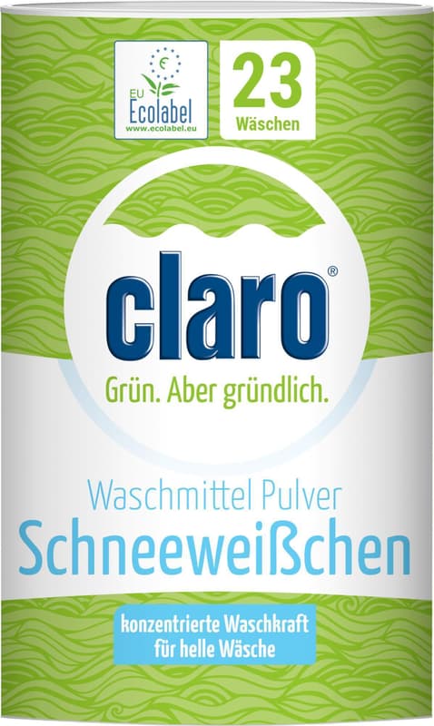 claro Schneeweißchen Waschmittel-Pulver