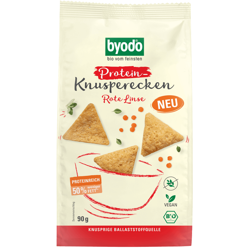 Byodo BIO Protein Crackers Red Lentil