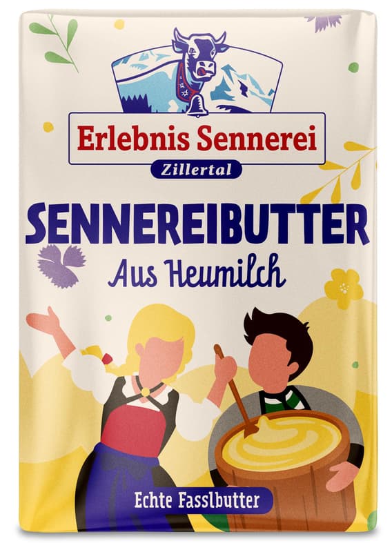 Erlebnis Sennerei Zillertal Sennereibutter