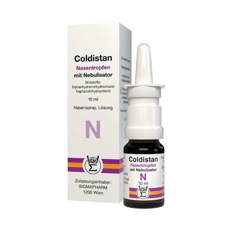 Coldistan - Nasentropfen mit Nebulisator