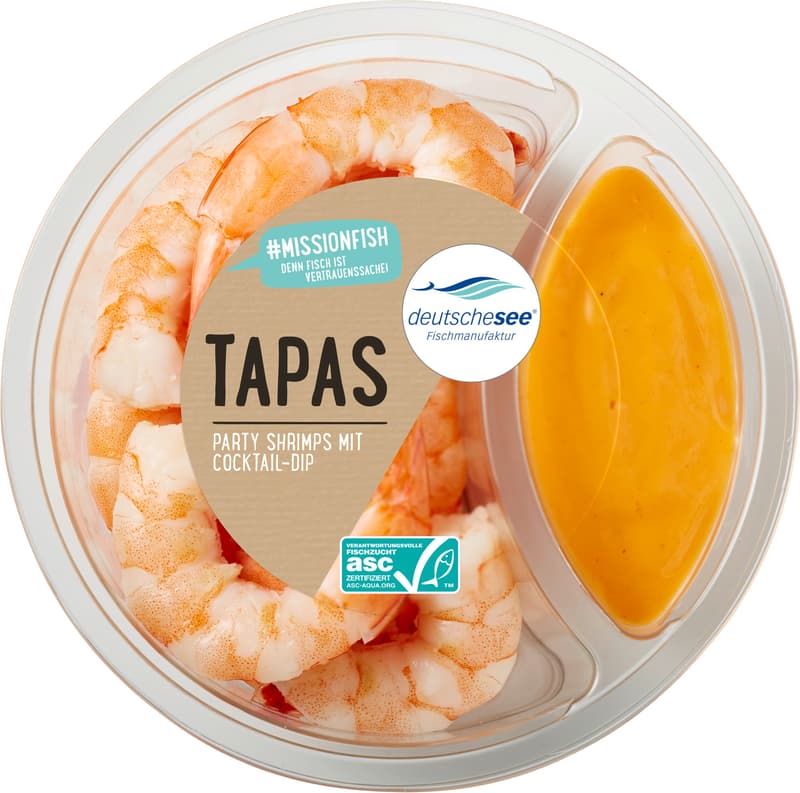 Deutsche See Party Shrimps with Cocktail Dip