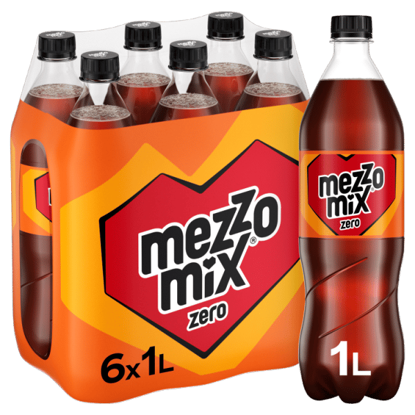 Mezzomix Mix Zero 6x1L (single-use deposit)