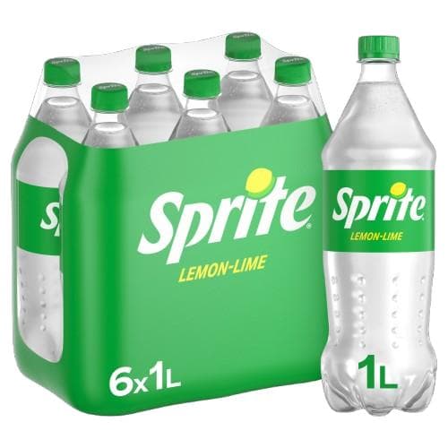 Sprite Lemon-Lime 6x1 L (single-use deposit)