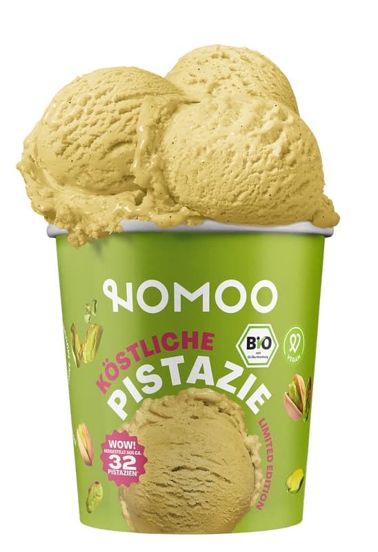 NOMOO BIO Pistazieneis VEGAN (tiefgekühlt)