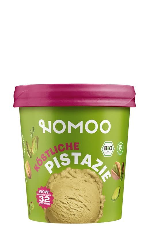 NOMOO BIO Pistazieneis VEGAN (tiefgekühlt)