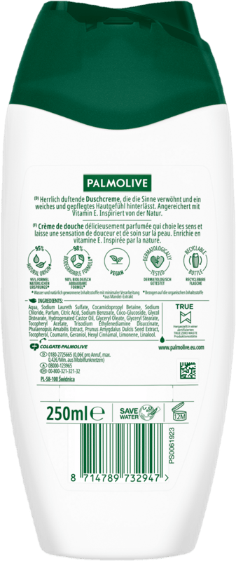Palmolive Naturals Orchid & Milk Showergel