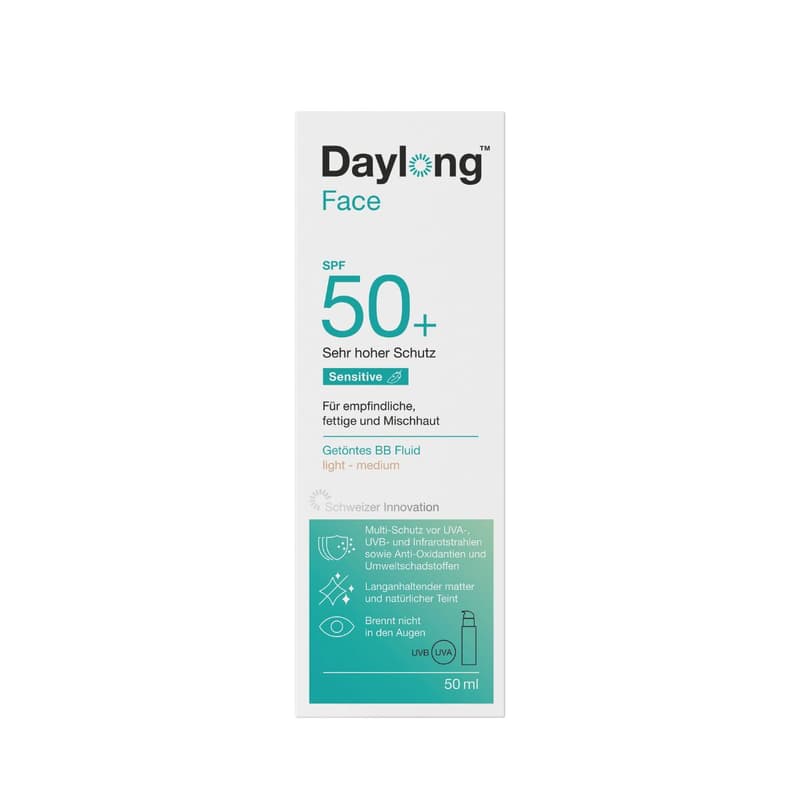 Daylong™ Sensitive Face getöntes BB Fluid light-medium SPF50+