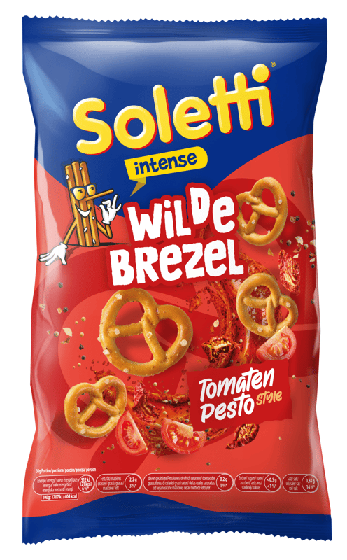 Soletti Wilde Brezel Tomaten Pesto Style