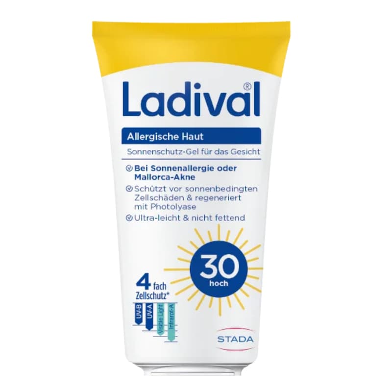 Ladival® Allergische Haut Sonnenschutz-Gel Gesicht LSF 30