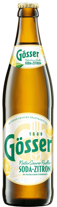 Gösser Soda Zitron Radler (Mehrweg)