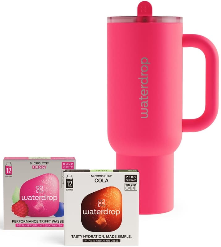 waterdrop Explorer Bottle + Berry & Cola