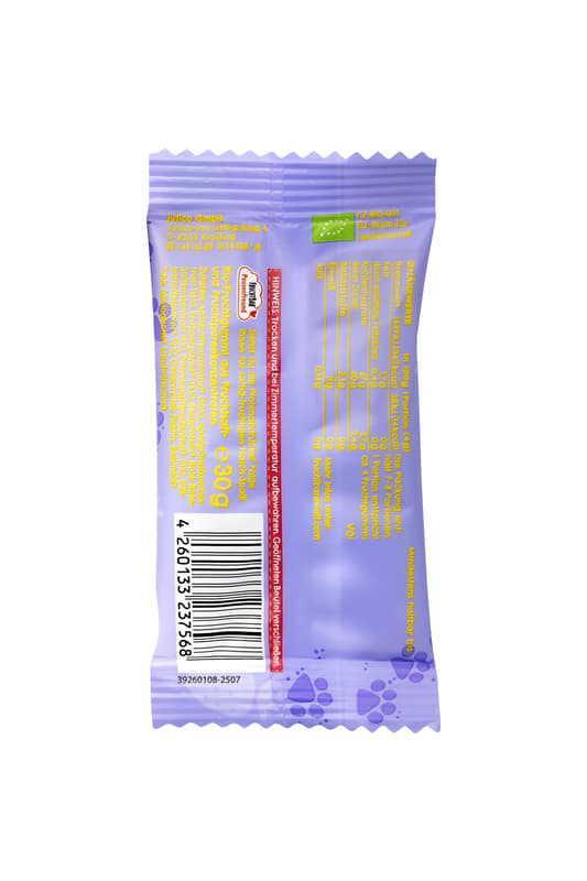 FruchtBar Pausenfreund BIO Fruchtgummi, Apfel, Erdbeere, Rote Bete