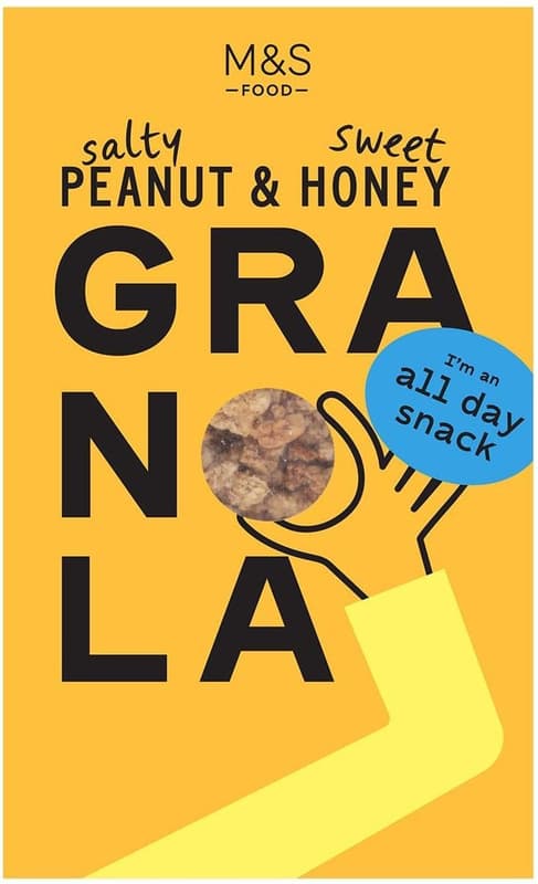 Marks & Spencer Granola Salty Peanut & Sweet Honey