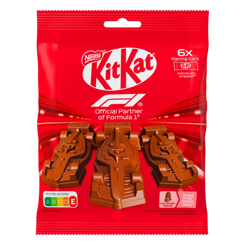 KitKat F1 Chocolate Cars