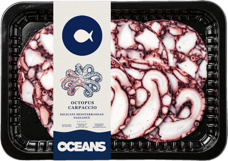 Oceans Tintenfisch-Carpaccio mit Balsamico-Essig
