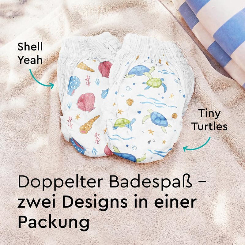LILLYDOO swim nappies size M, 18 pieces