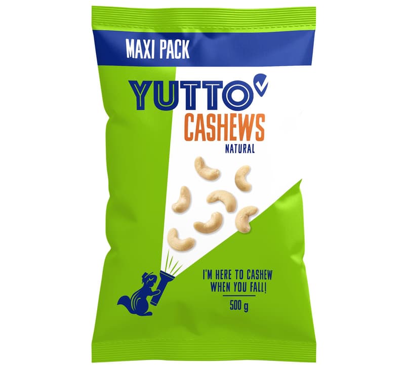 YUTTO Cashews natural 500g