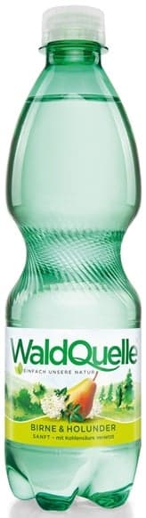 Waldquelle Birne & Holunder sanft 500ml (EinwegPFAND)