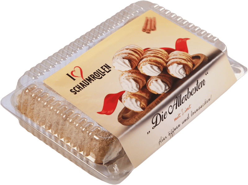 Schaumrollen mit Zimt