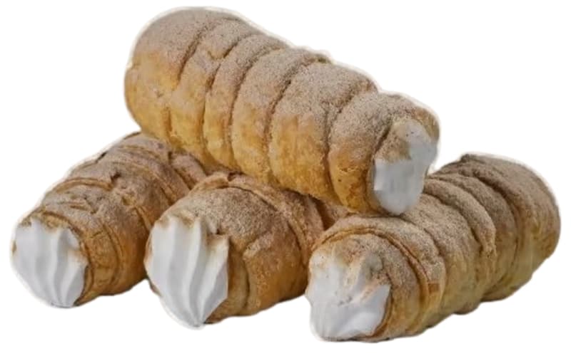 Schaumrollen mit Zimt