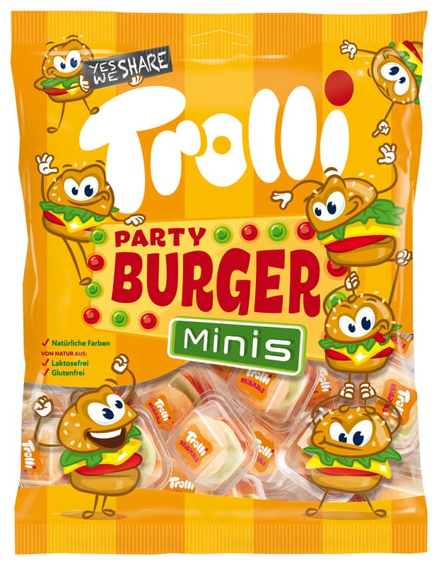 Trolli Party Burger Minis