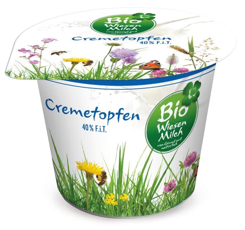 Kärntnermilch BIO Wiesenmilch Cremetopfen 40%