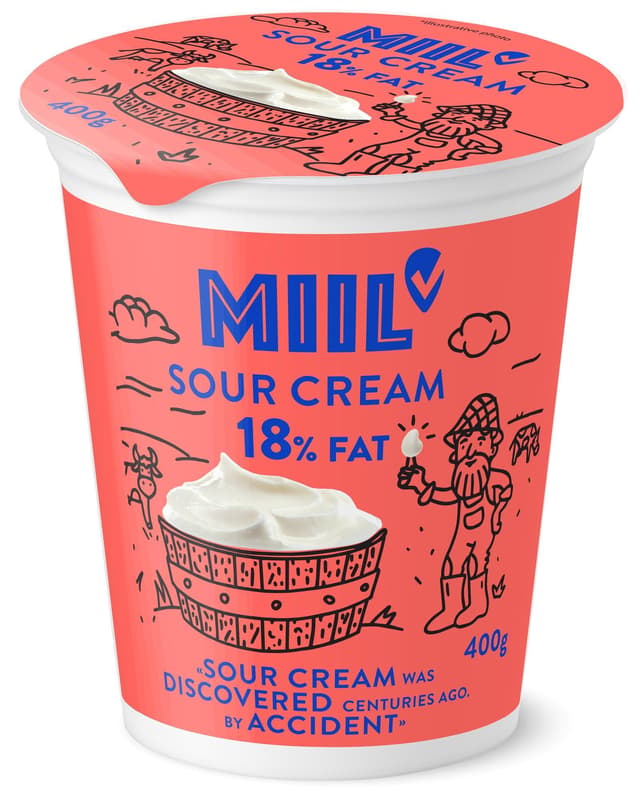 Miil Sauerrahm 18%