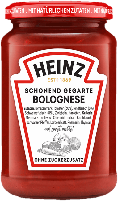 Heinz Tomatensauce Bolognese