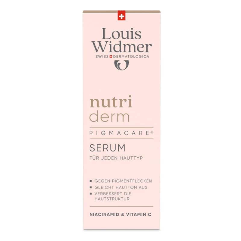 Louis Widmer nutriderm Pigmacare® Serum - leicht parfümiert