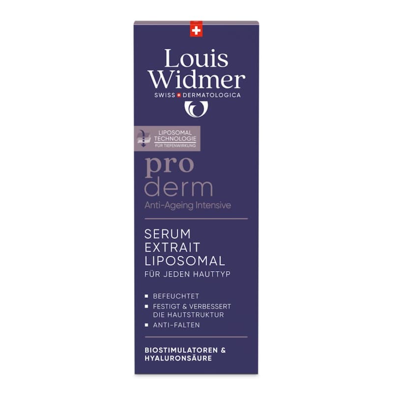Louis Widmer proderm Serum Extrait Liposomal - leicht parfümiert