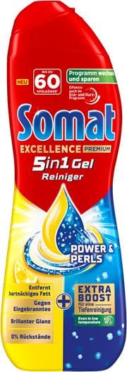 Somat Excellence Premium 5 in 1 Gel Zitrone & Limette