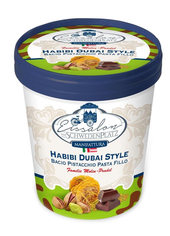 Eissalon am Schwedenplatz Habibi-Dubai Style